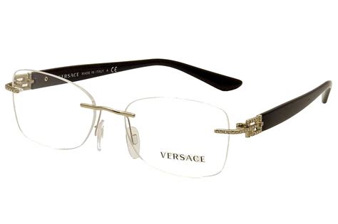 versace occhiali 1225b spes|Versace Women's Eyeglasses VE1225B VE/1225/B Rimless .